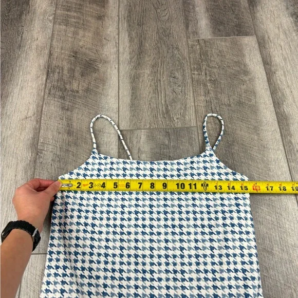 Z Supply Blue Houndstooth Dress - Picture 13 of 14